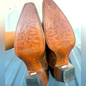 Corral Western boots, distressed look